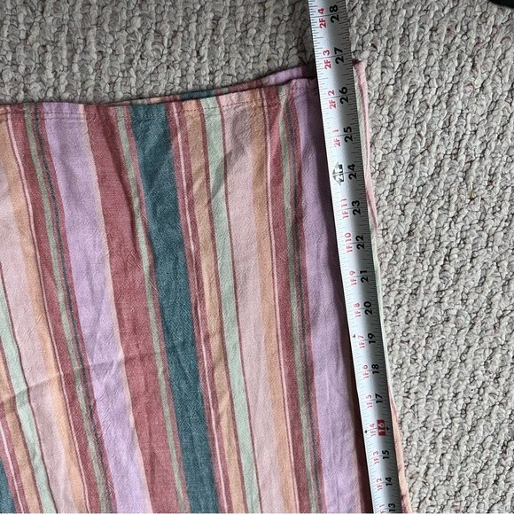 NWT American Eagle Striped Tie Back Tube Linen Jumpsuit - Picture 15 of 16